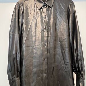 Equipment Sedienne Blouse Pewter